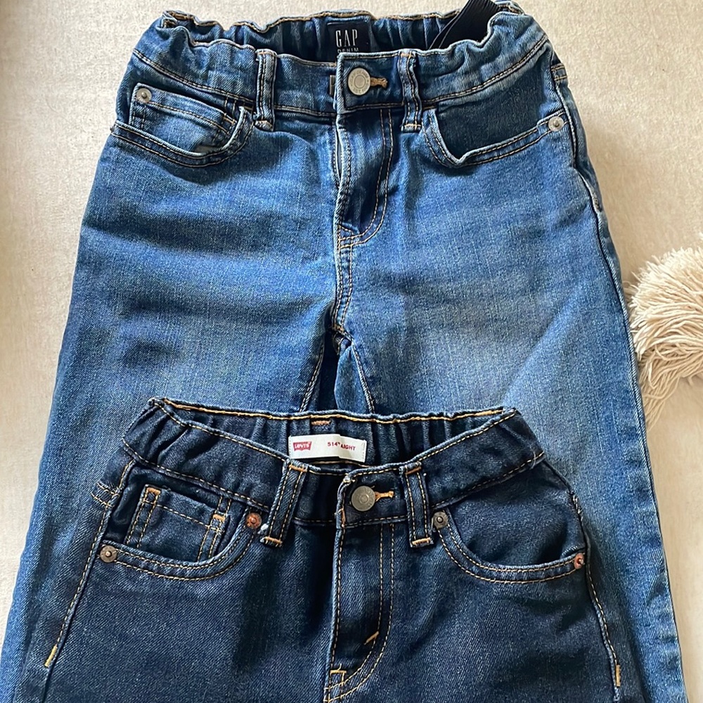 Levis and GAP boy’s jeans